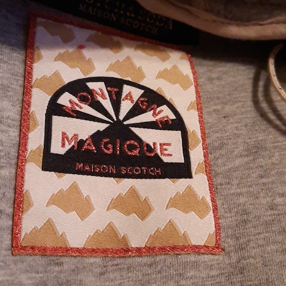 SCOTCH & SODA BONDED TEDDY HOODED JACKET - Picture 10 of 15